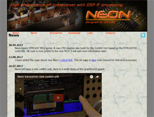Tablet Screenshot of neon.skydan.in.ua